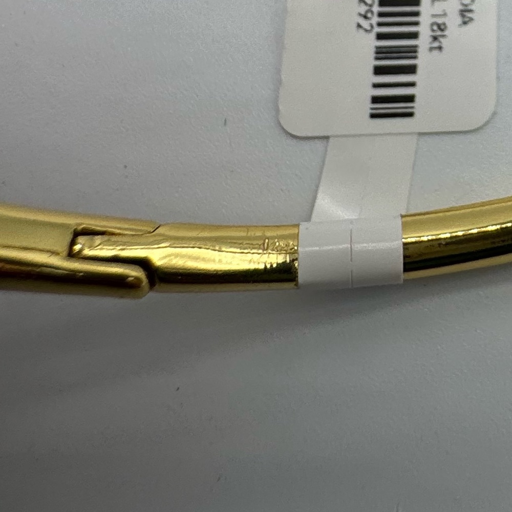 18k 3ct Knot Bangle - Picture 4 of 10